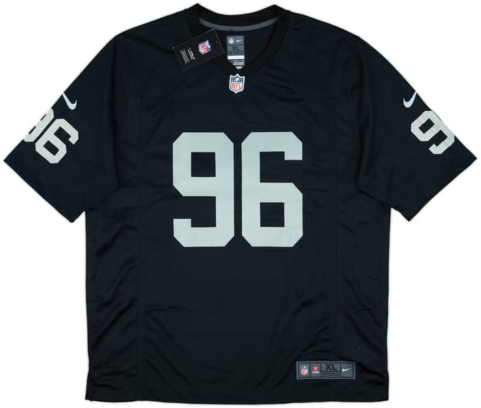 2020-22 Las Vegas Raiders Ferrell #96 Nike Game Home Jersey (XL)