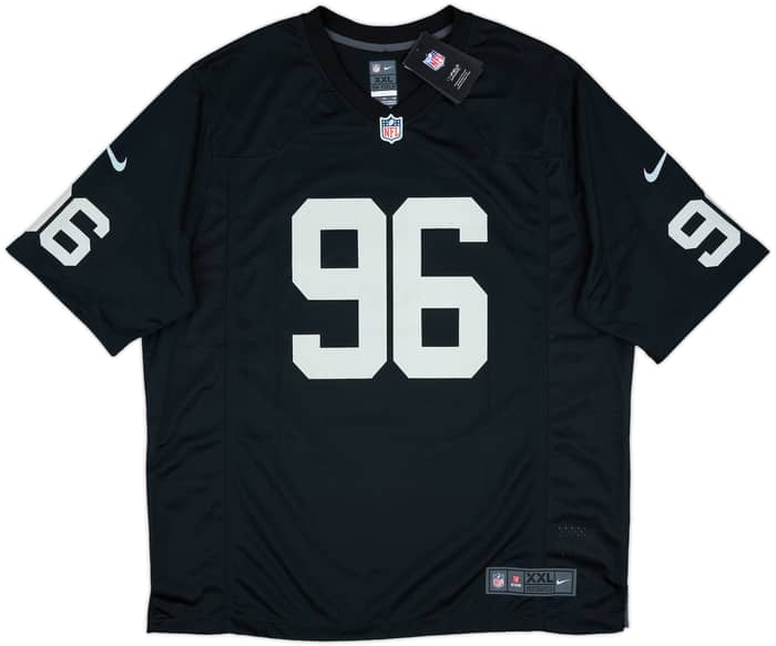 2020-22 Las Vegas Raiders Ferrell #96 Nike Game Home Jersey (XXL)