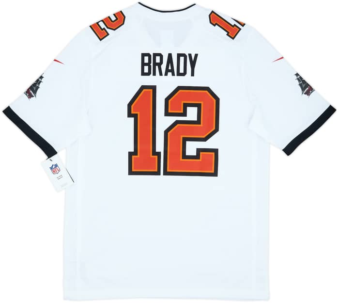 2020-22 Tampa Bay Buccaneers Brady #12 Nike Game Away Jersey (M)