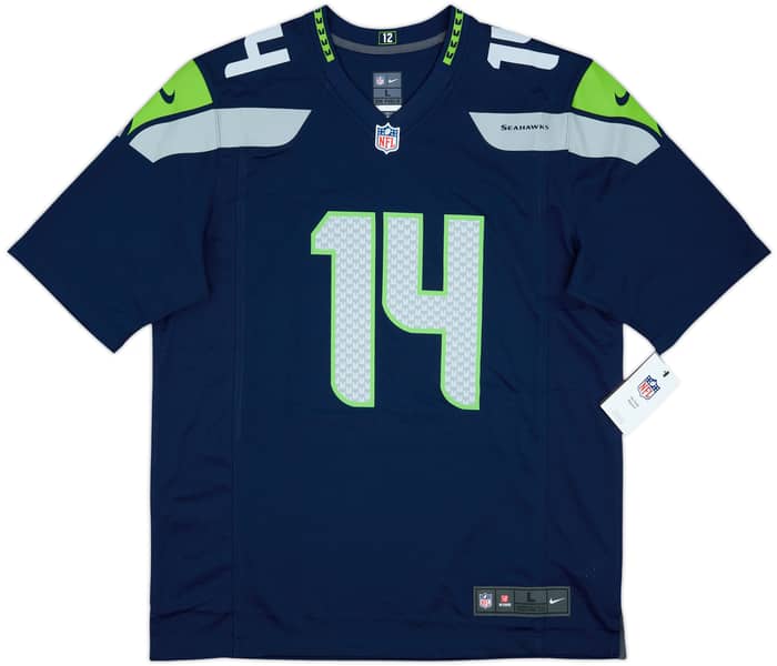 2019-24 Seattle Seahawks Metcalf #14 Nike Game Home Jersey (L)
