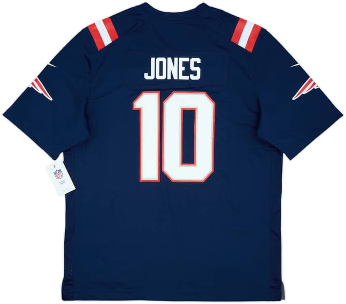 2021-23 New England Patriots Jones #10 Nike Game Home Jersey (XL)