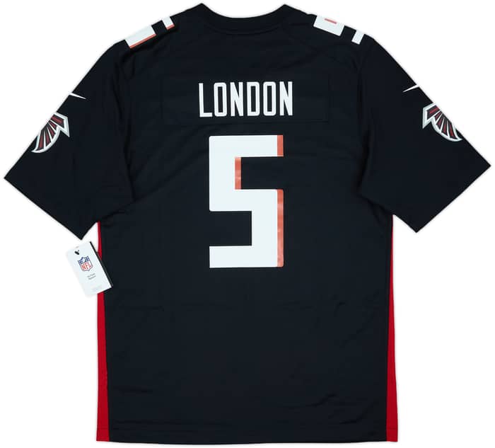 2022-25 Atlanta Falcons London #5 Nike Game Home Jersey (M)