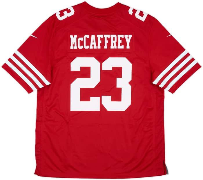 2022-25 San Francisco 49ers McCaffrey #23 Nike Game Home Jersey (L)