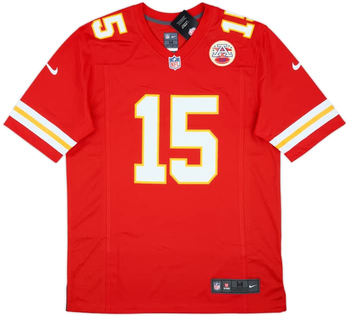 2017-25 Kansas City Chiefs Mahomes #15 Nike Game Home Jersey (M)