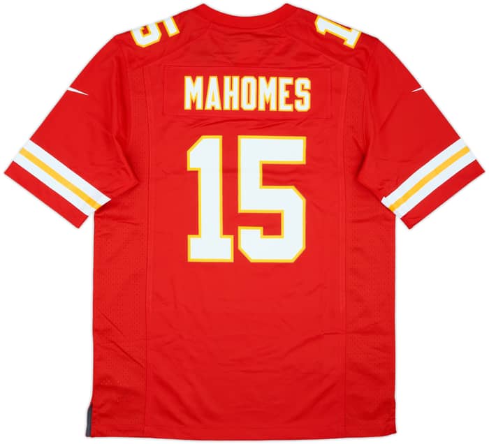 2017-25 Kansas City Chiefs Mahomes #15 Nike Game Home Jersey (M)