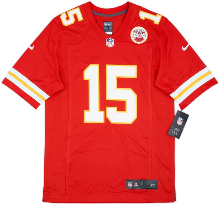 2017-25 Kansas City Chiefs Mahomes #15 Nike Game Home Jersey (S)