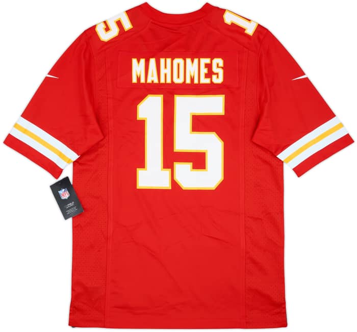2017-25 Kansas City Chiefs Mahomes #15 Nike Game Home Jersey (S)