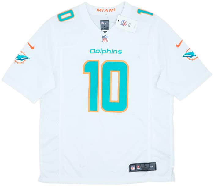2022-25 Miami Dolphins Hill #10 Nike Game Away Jersey (L)