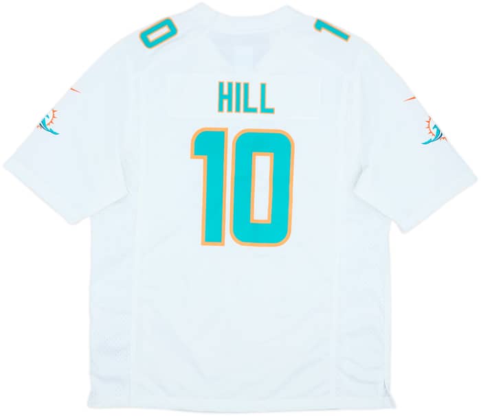 2022-25 Miami Dolphins Hill #10 Nike Game Away Jersey (L)