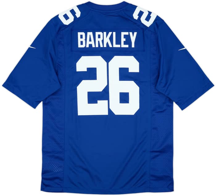 2018-23 New York Giants Barkley #26 Nike Game Home Jersey (M)