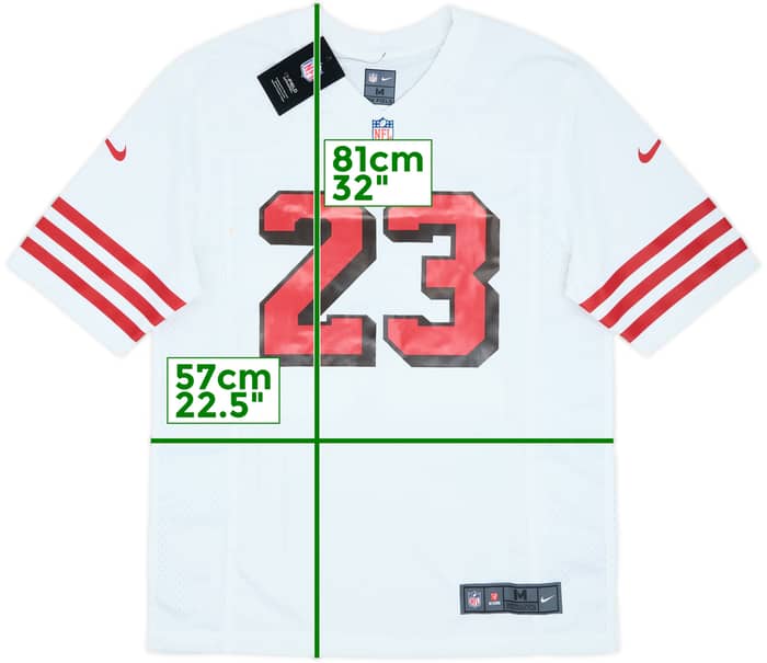 2022-25 San Francisco 49ers McCaffrey #23 Nike Game Alternate Jersey (M)