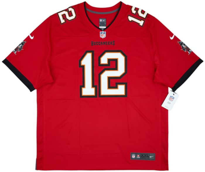 2020-22 Tampa Bay Buccaneers Brady #12 Nike Game Home Jersey (XXL)