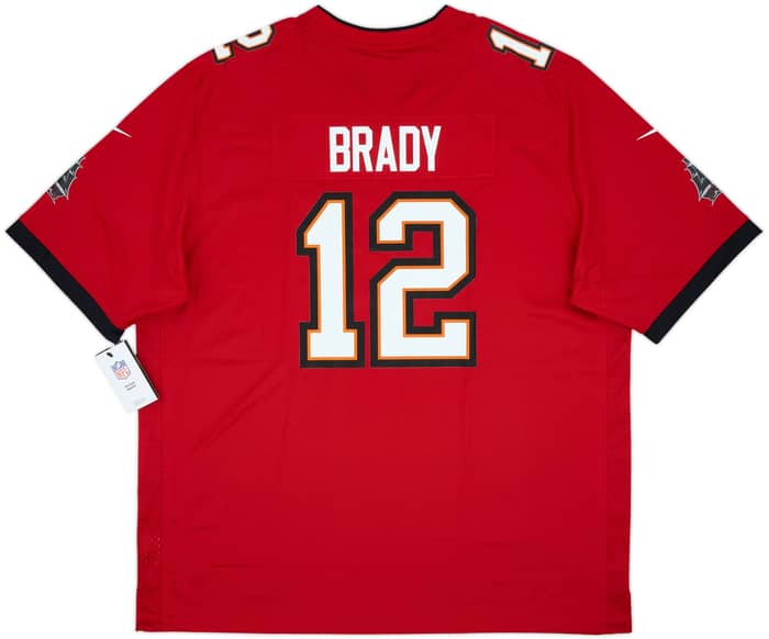 2020-22 Tampa Bay Buccaneers Brady #12 Nike Game Home Jersey (XXL)