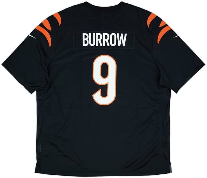 2021-25 Cincinnati Bengals Burrow #9 Nike Game Home Jersey (XXL)