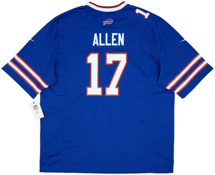 2018-25 Buffalo Bills Allen #17 Nike Game Home Jersey (XXL)