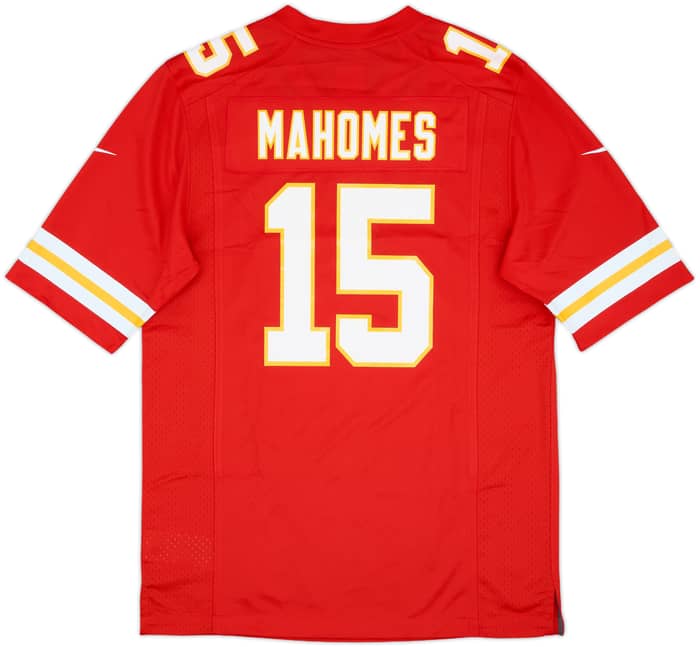 2017-25 Kansas City Chiefs Mahomes #15 Nike Game Home Jersey (S)