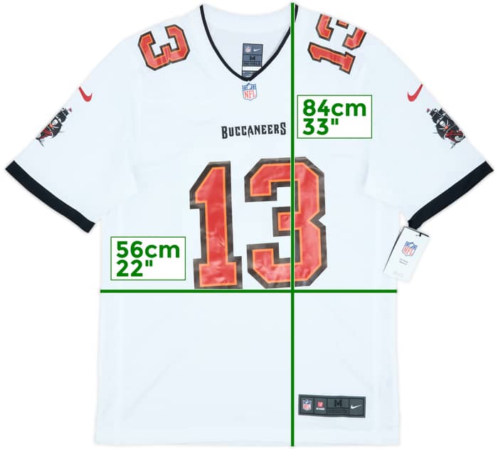 2020-25 Tampa Bay Buccaneers Evans #13 Nike Game Away Jersey (M)