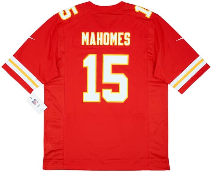 2017-25 Kansas City Chiefs Mahomes #15 Nike Game Home Jersey (L)