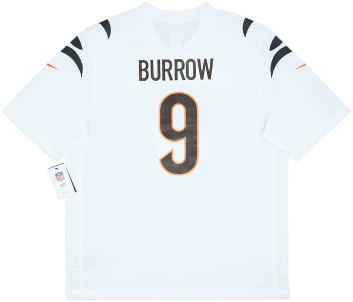 2021-25 Cincinnati Bengals Burrow #9 Nike Game Away Jersey (XL)