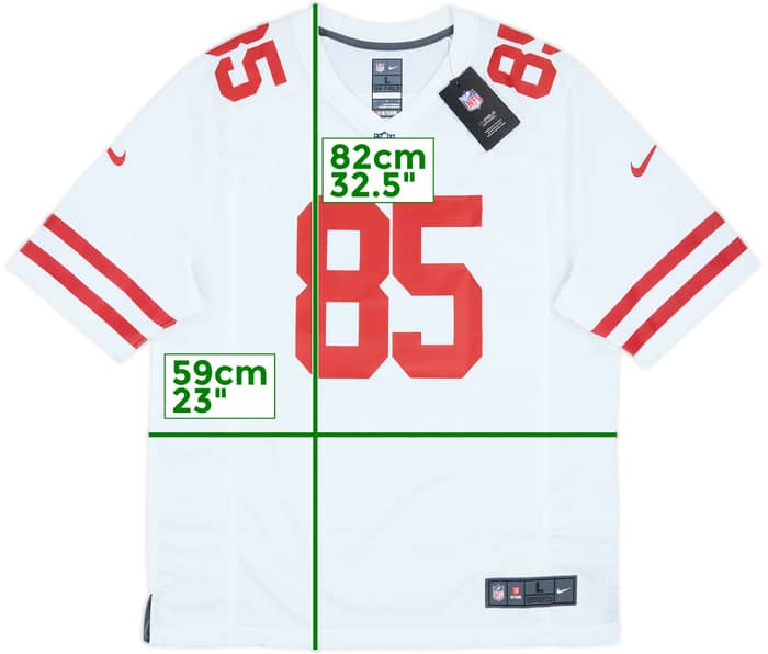 2022-25 San Francisco 49ers Kittle #85 Nike Game Away Jersey (L)