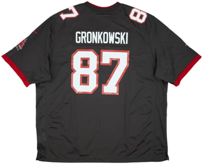 2020-21 Tampa Bay Buccaneers Gronkowski #87 Nike Game Alternate Jersey (3XL)