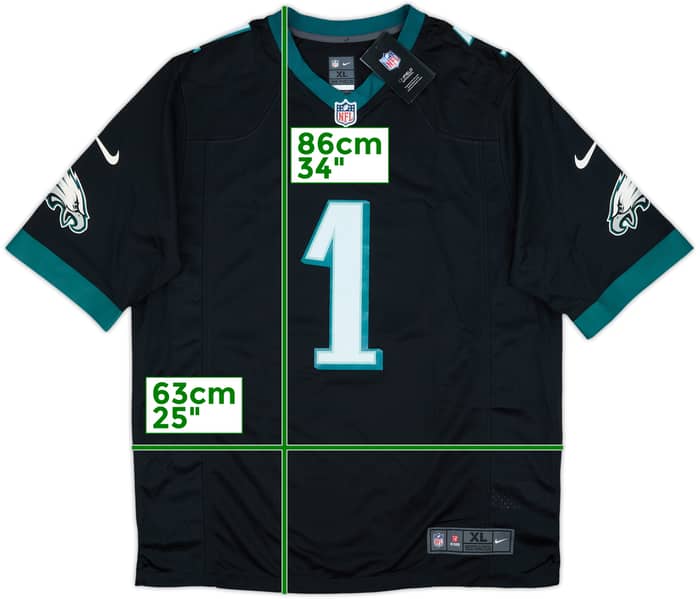 2020-23 Philadelphia Eagles Hurts #1 Nike Game Alternate Jersey (XL)