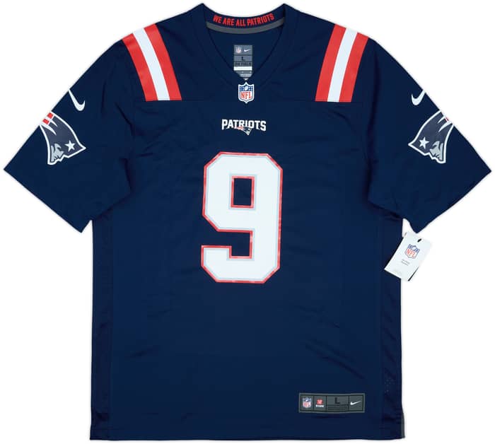 2021-23 New England Patriots Judon #9 Nike Game Home Jersey (L)