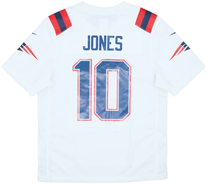 2021-23 New England Patriots Jones #10 Nike Game Away Jersey (S)