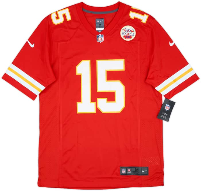 2017-25 Kansas City Chiefs Mahomes #15 Nike Game Home Jersey (M)