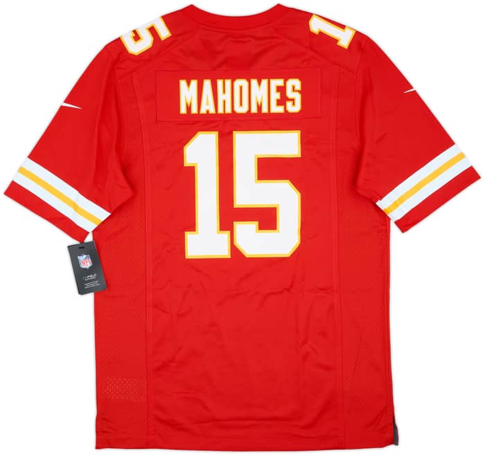 2017-25 Kansas City Chiefs Mahomes #15 Nike Game Home Jersey (M)