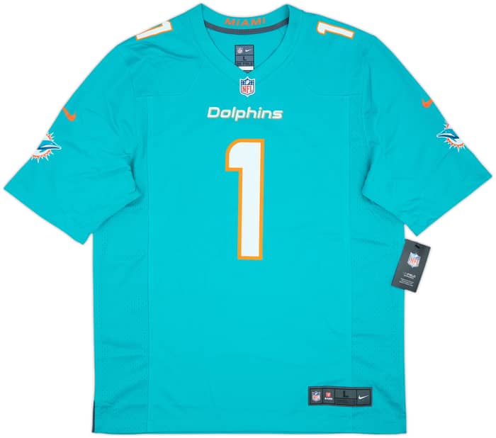 2020-25 Miami Dolphins Tagovailoa #1 Nike Game Home Jersey (L)