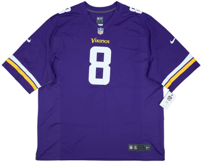 2018-23 Minnesota Vikings Cousins #8 Nike Game Home Jersey (XXL)