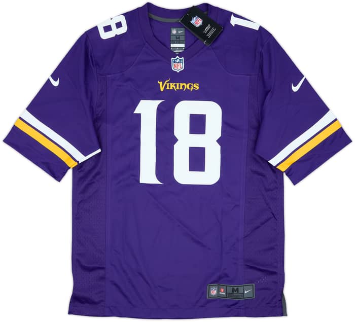 2020-24 Minnesota Vikings Jefferson #18 Nike Game Home Jersey (M)