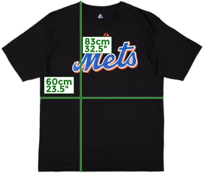 2009 New York Mets Church #19 Majestic Tee - 6/10 - (XL)