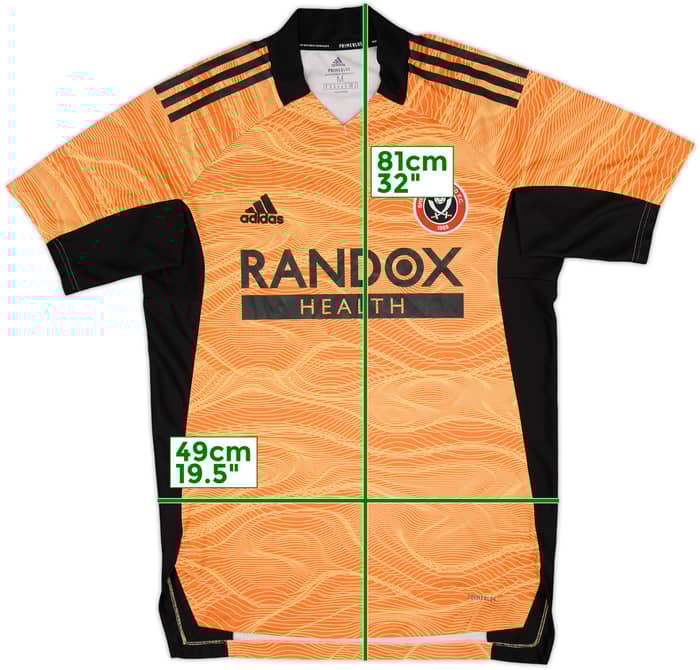 2021-22 Sheffield United GK S/S Shirt - 8/10 - (M)