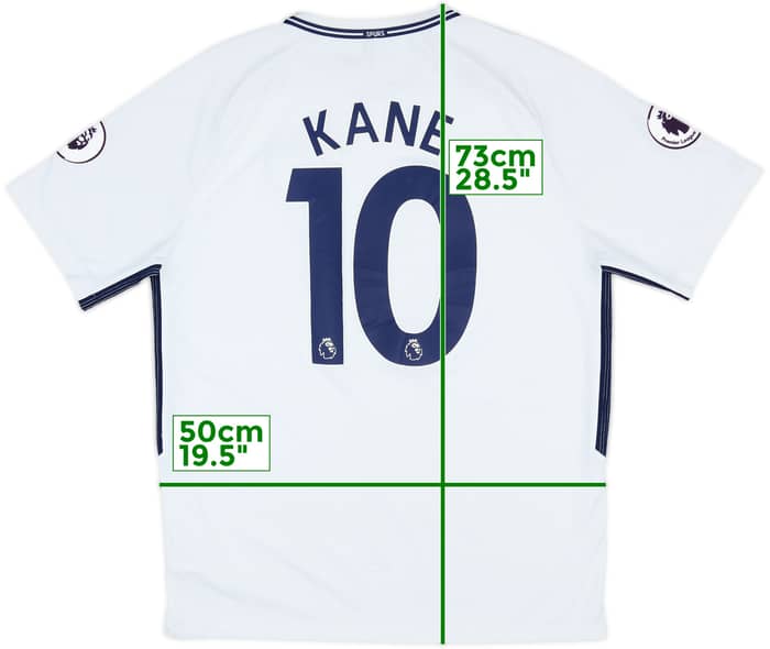 2017-18 Tottenham Home Shirt Kane #10 - 8/10 - (L)