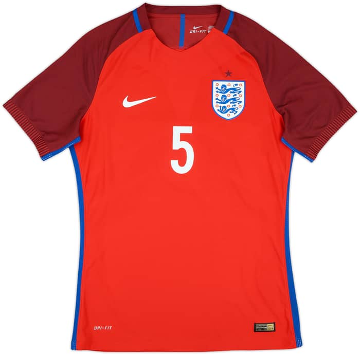 2016-17 England Match Issue Away Shirt #5