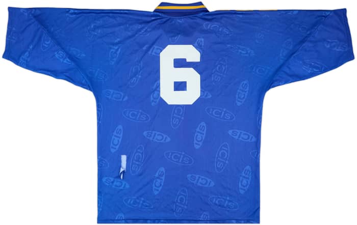 1997-98 Leek Town Match Issue Home Shirt #6