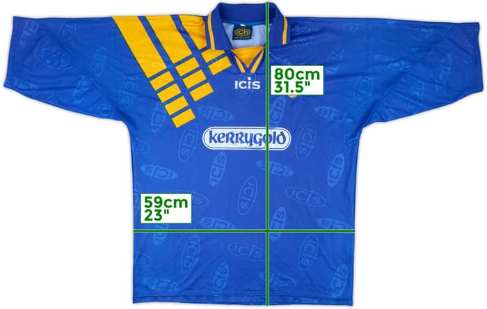 1997-98 Leek Town Match Issue Home Shirt #6