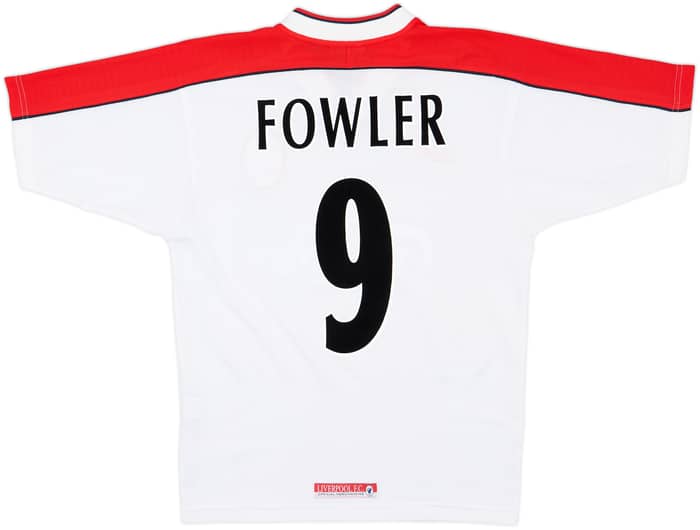 1998-99 Liverpool Away Shirt Fowler #9 - 8/10 - (S)