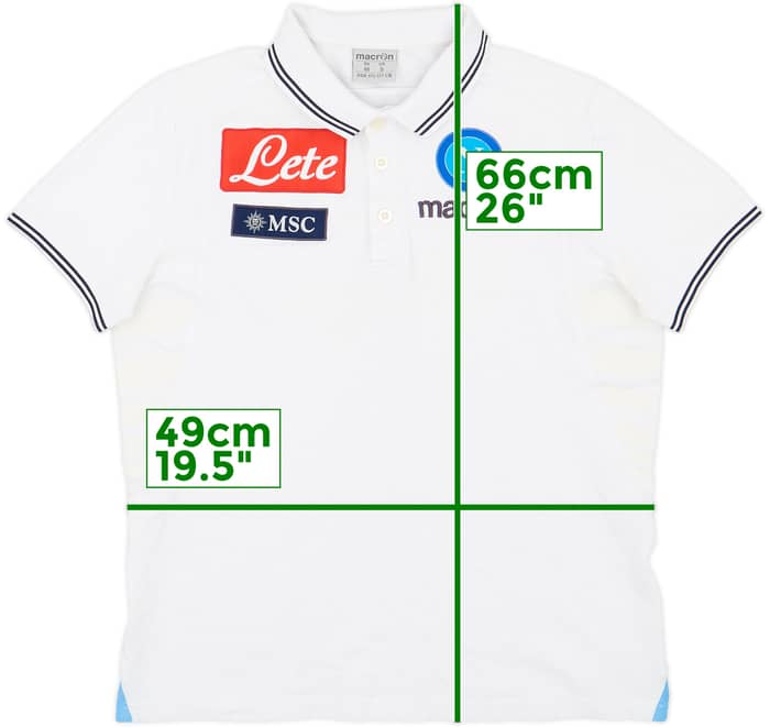 2009-10 Napoli Kappa Polo Shirt - 8/10 - (M)