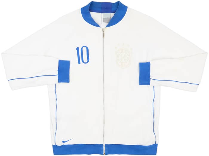 2006-07 Brazil Nike Track Jacket #10 - 5/10 - (L)