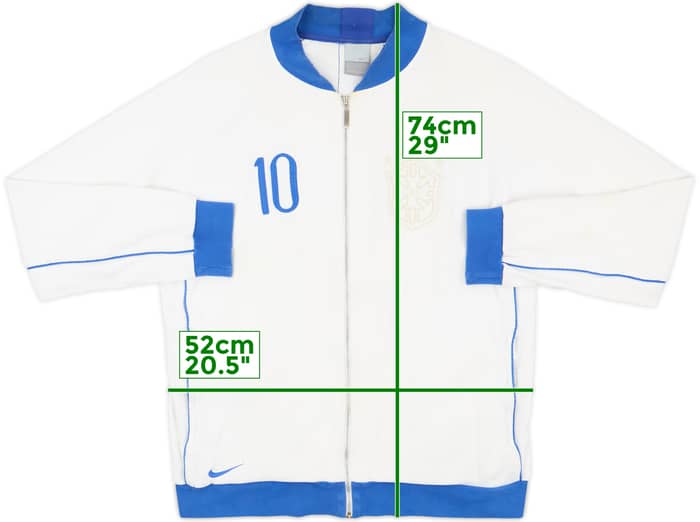 2006-07 Brazil Nike Track Jacket #10 - 5/10 - (L)