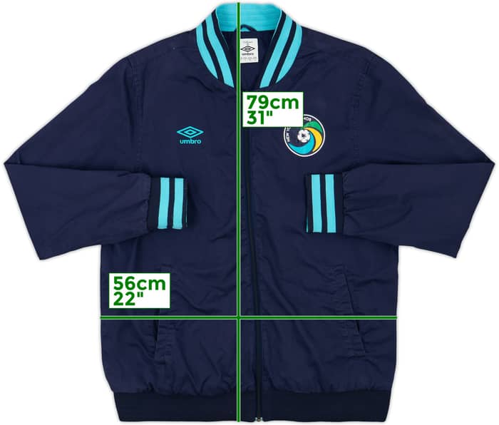 2011-12 New York Cosmos Umbro Anthem Jacket - 6/10 - (L)