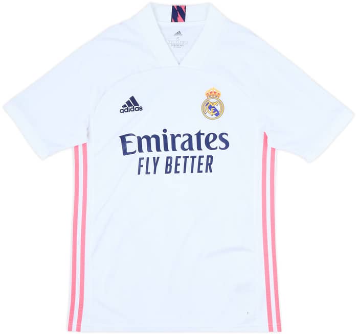 2020-21 Real Madrid Home Shirt Benzema #9 - 7/10 - (S)