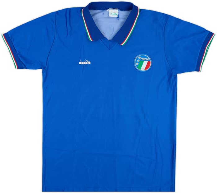 1986-88 Italy Home Shirt #15 - 8/10 - (L)