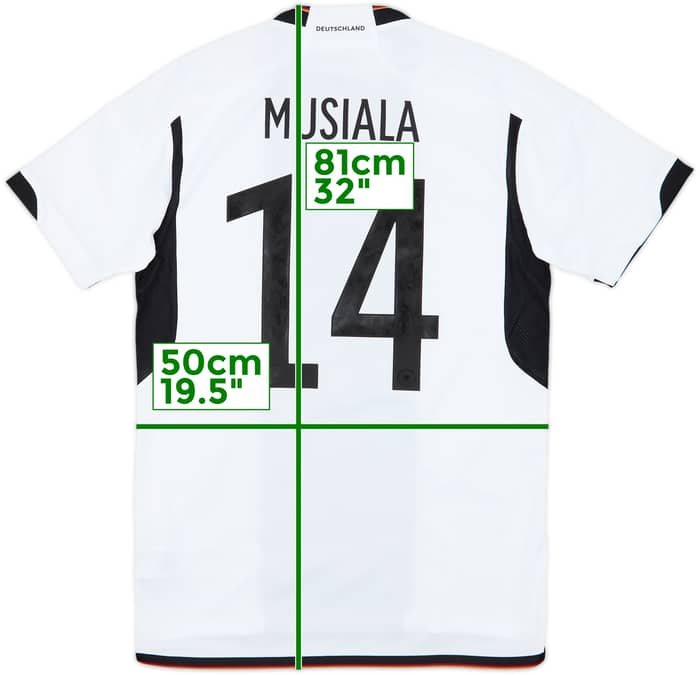 2022-23 Germany Home Shirt Musiala #14 (M)