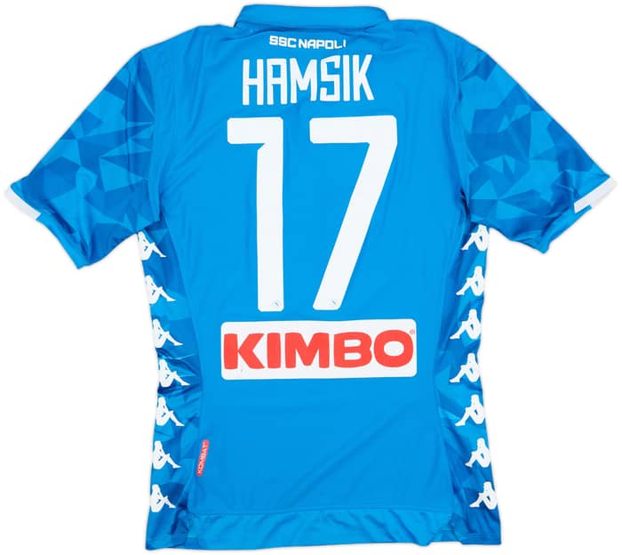 2018-19 Napoli Home Shirt Hamsik #17 - 8/10 - (L)