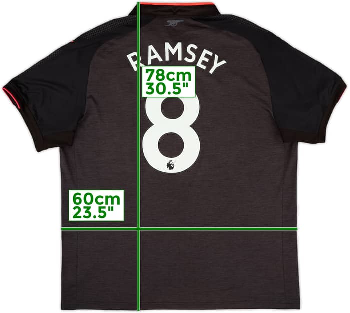 2017-18 Arsenal Third Shirt Ramsey #8 - 4/10 - (XL)