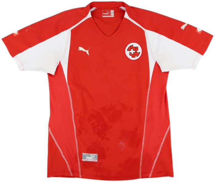 2004-06 Switzerland Home Shirt - 3/10 - (L)